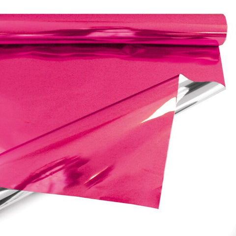 Hochglanz-Wrappingfolie Fuchsia – Luxus-Wrappingfolie aus Kunststoff | 69 cm / 50 m