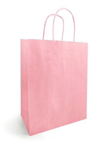 Papieren tasjes effen - 50 stuks