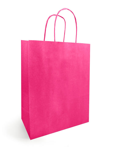Papieren tasjes effen - 50 stuks