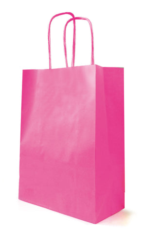 Papieren tasjes effen - 50 stuks