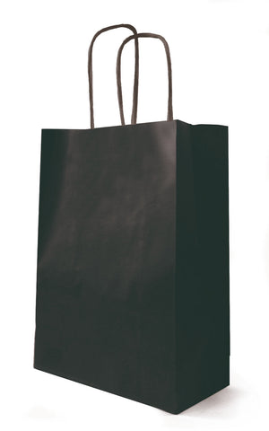 Papieren tasjes effen - 50 stuks