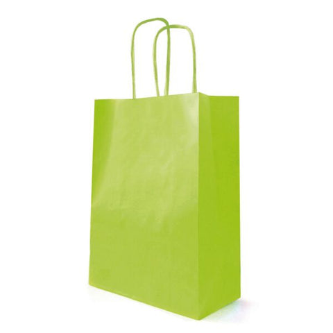Papieren tasjes effen - 50 stuks
