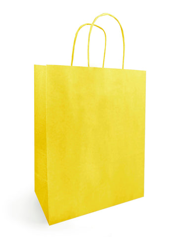 Papieren tasjes effen - 50 stuks