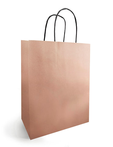 Papieren tasjes effen - 50 stuks