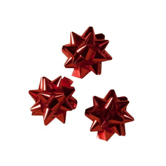 Starbow Metallic Rood XL - Kadopapier.net