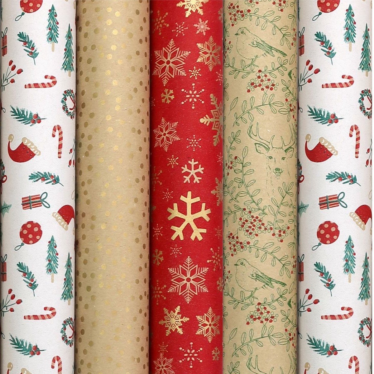 Verbraucherrolle Weiße Geschenke - 70cm x 2m - FSC Mix