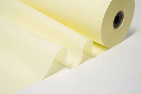 Creme Seidenpapier auf Rolle